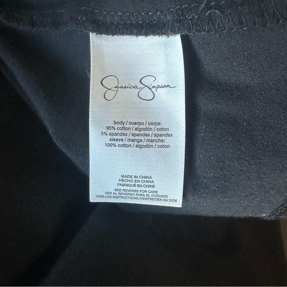 Jessica Simpson Puff Sleeve Blouse Size‎ Large NWOT - Picture 5 of 5